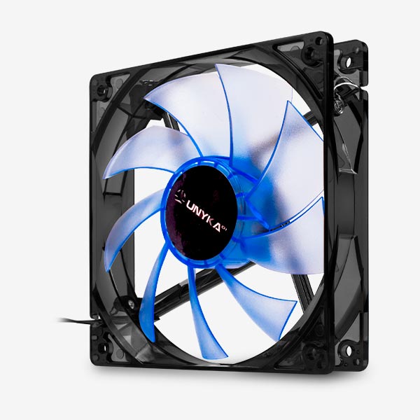 Ventilador 51791 de 120 mm con led azul 9 aspas -51791