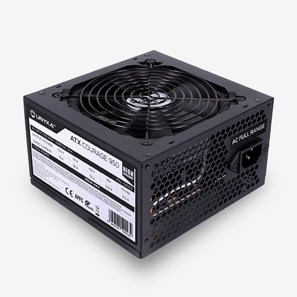 Power Supply Black 950W Courage