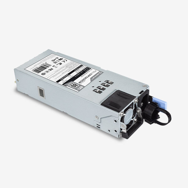 CRPS 2000W se puede conectar en caliente/redundante y posee la certificación 80 Plus Platinum,