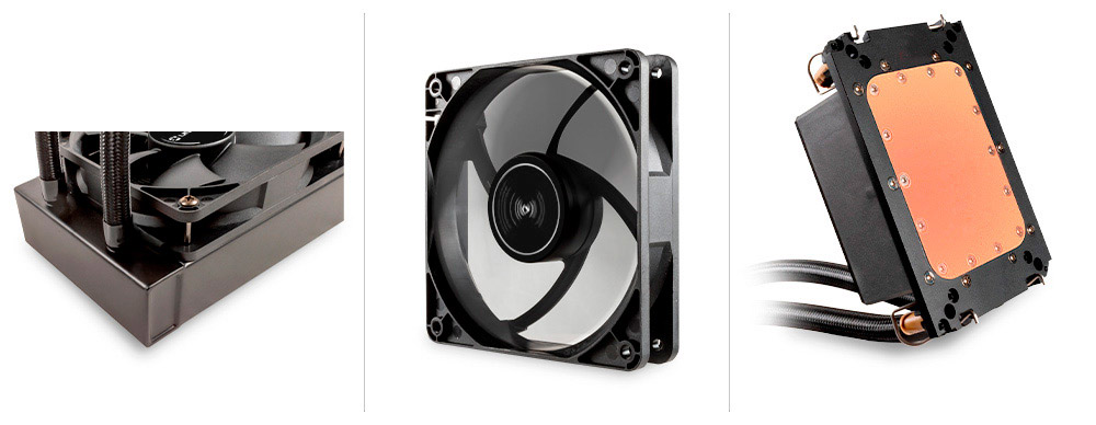 Con la capacidad de manejar un TDP de hasta 450W, la Aquasphere garantiza un enfriamiento excepcionalmente eficiente y constante. Su caudal de 1.8L/min asegura una disipación efectiva del calor. La perfecta conjunción entre su diseño meticulosamente optimizado y los ventiladores de 2500 RPM aseguran no solo una experiencia de enfriamiento superior, sino también un ambiente de funcionamiento silencioso y fluido.