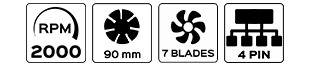 2000rom-90mm-7blades-4pin