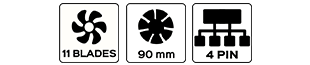 11-blades-90mm-4pin